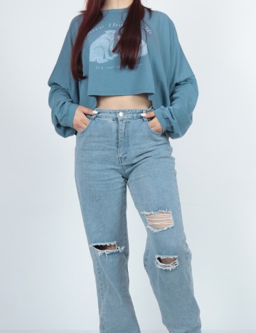 Top American Eagle, albastru