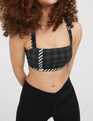 Bustiera sport Aerie, gri inchis