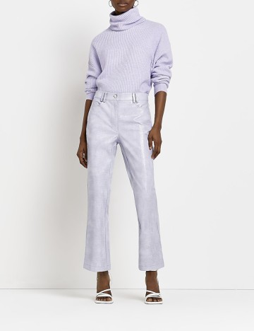 Pantaloni River Island, mov