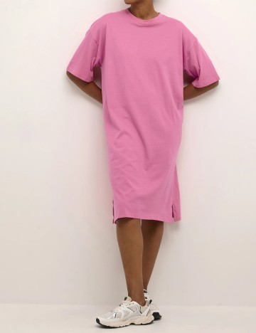 Rochie medie Kaffe, roz