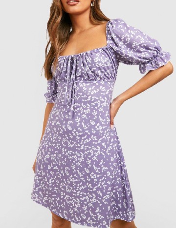 Rochie scurta Boohoo, mov