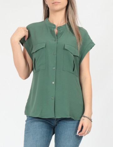 Camasa Vero Moda, verde
