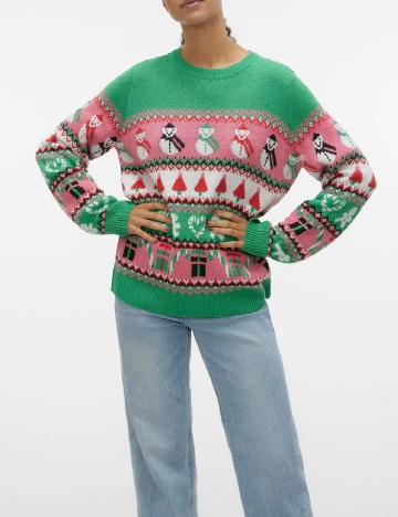 Pulover Vero Moda, verde