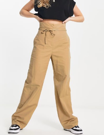 Pantaloni ASOS, maro