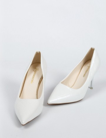 Pantofi SHEIN, alb