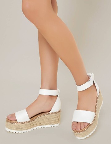 Sandale SHEIN, alb