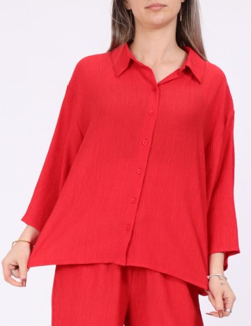 Camasa Jacqueline de Yong, rosu