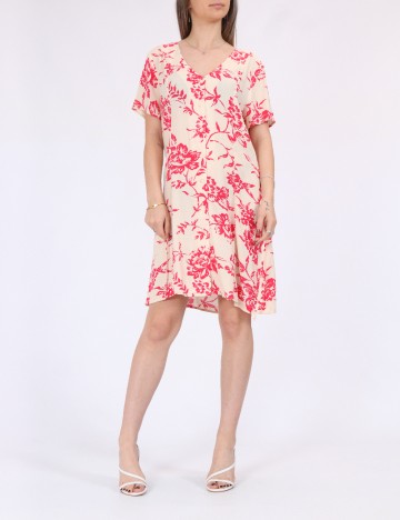 Rochie scurta Jacqueline de Yong, crem