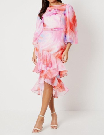 Rochie medie Coast, roz