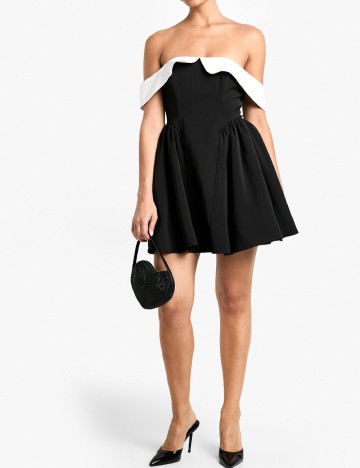 Rochie scurta Boohoo, negru