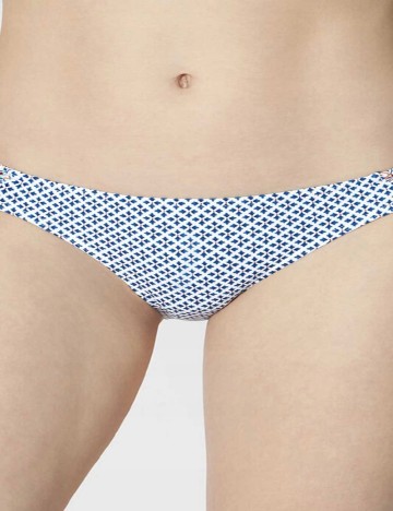 Chilot de  baie Triumph, alb/albastru