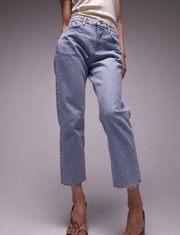 Blugi Top Shop, albastru