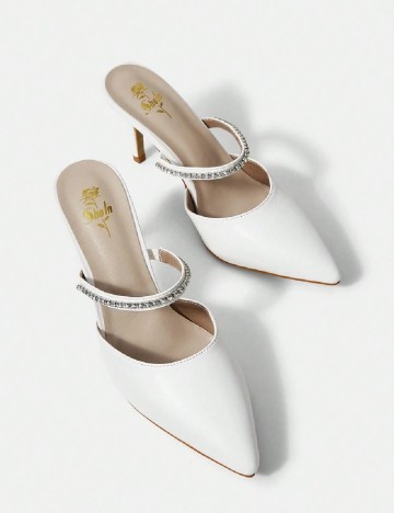 Pantofi SHEIN, alb