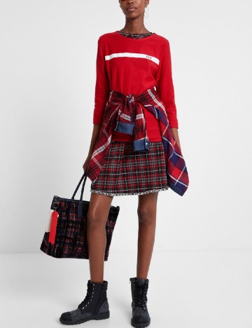 Bluza Desigual, rosu