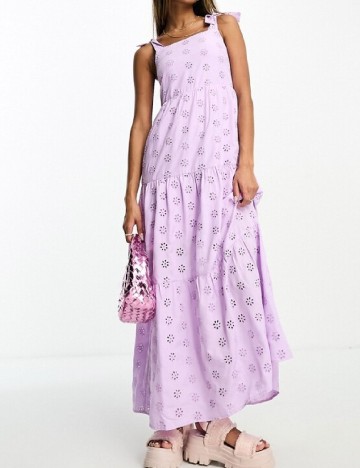 Rochie lunga Threadbare, mov