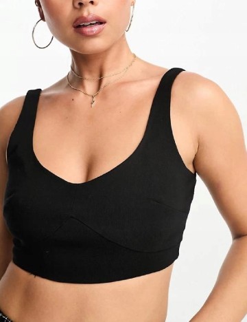 Top Miss Selfridge, negru