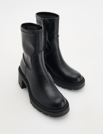 Botine Reserved, negru