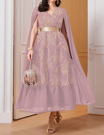 Rochie lunga SHEIN, mov