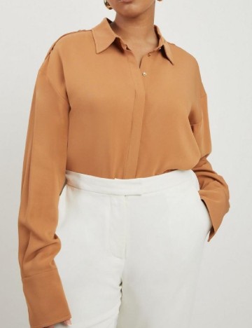 Camasa Karen Millen Plus Size, maro