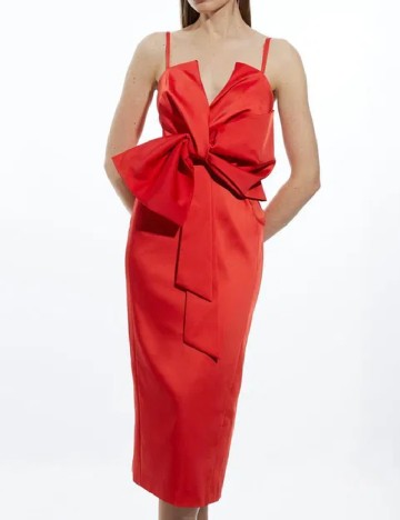 Rochie medie Karen Millen, rosu