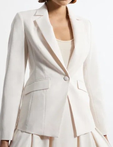 Sacou Karen Millen, ecru