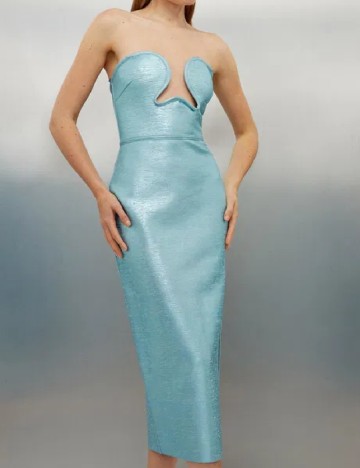 Rochie medie Karen Millen, albastru