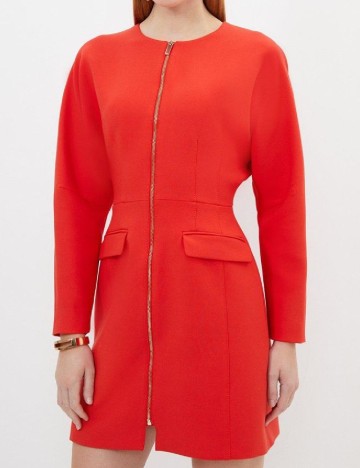 Rochie scurta Karen Millen, rosu