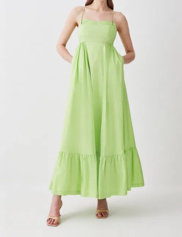 Rochie lunga Karen Millen, verde