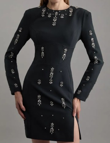 Rochie scurta Karen Millen, negru