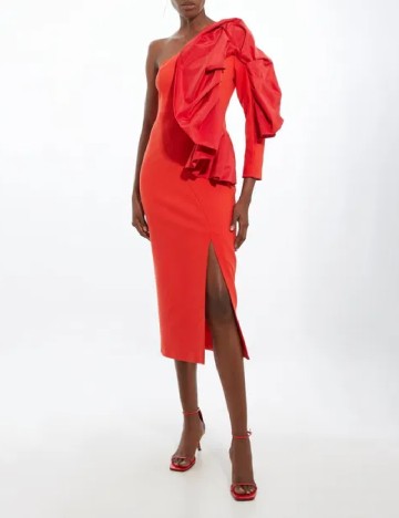 Rochie medie Karen Millen, rosu