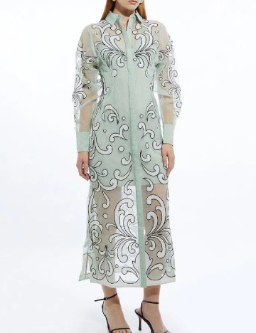 Rochie medie Karen Millen, verde