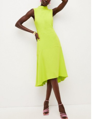 Rochie medie Karen Millen, verde