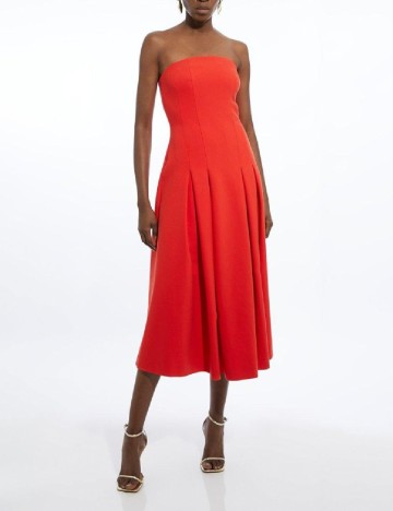 Rochie medie Karen Millen, rosu