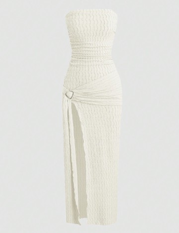 Rochie lunga SHEIN, ecru