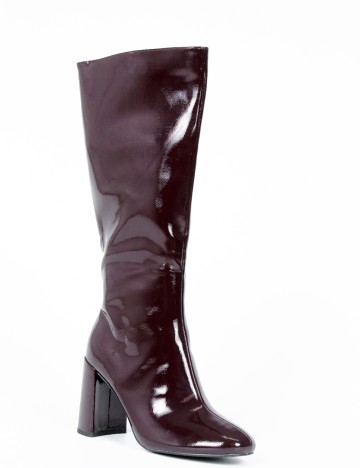 Cizme PrettyLittleThing, pruna