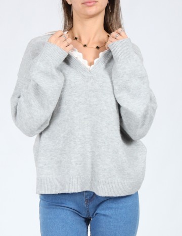 Pulover SHEIN, gri