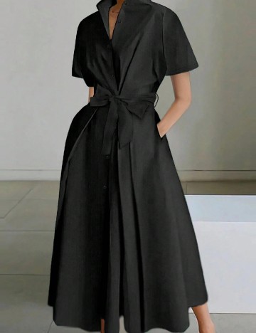 Rochie medie SHEIN, negru