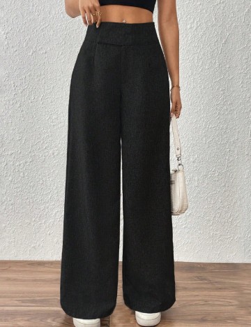 Pantaloni SHEIN, negru