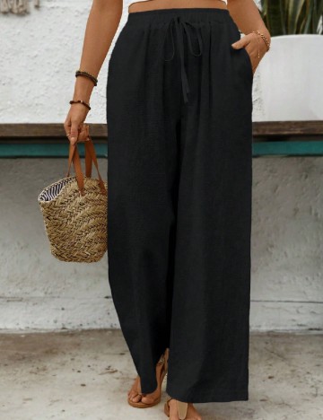 Pantaloni SHEIN, negru