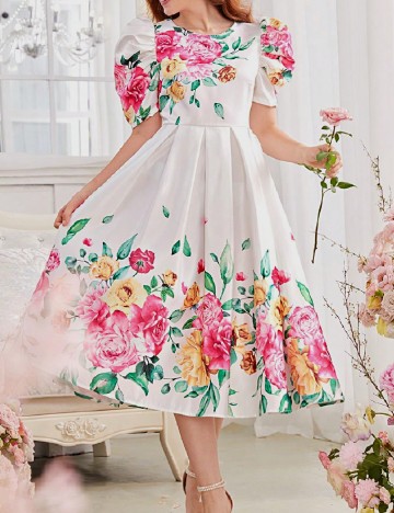 Rochie Shein Kids, alb