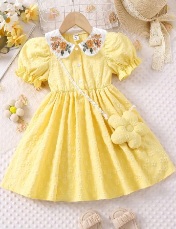 Rochie Shein Kids, galben