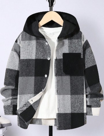 Jacheta Shein Kids, gri