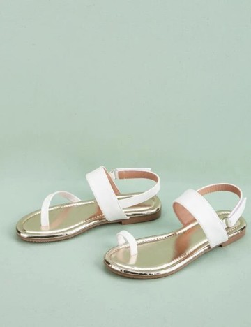 Sandale Shein Kids, alb, 25