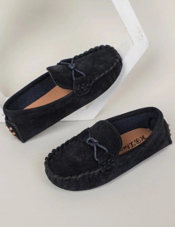 Mocasini Shein Kids, bleumarin