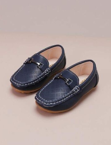Mocasini Shein Kids, bleumarin