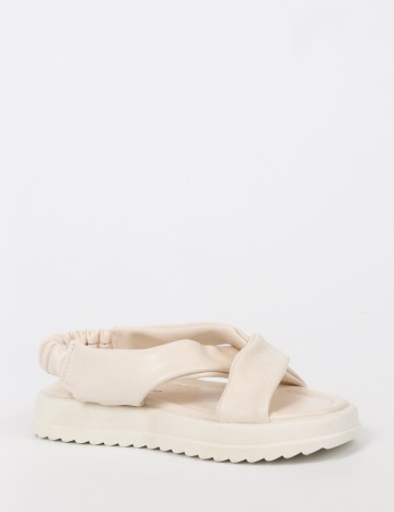 Sandale Shein Kids, alb