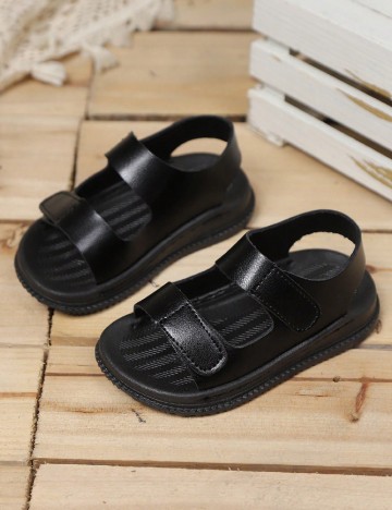 Sandale Shein Kids, negru