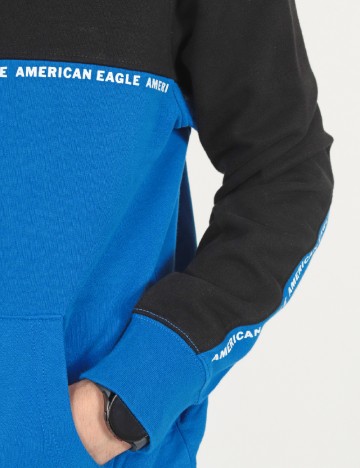 Hanorac American Eagle, albastru/negru
