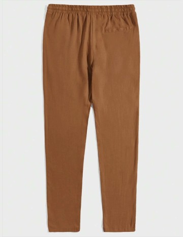 Pantaloni SHEIN, maro