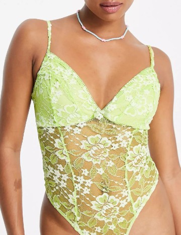 Body Miss Selfridge, verde